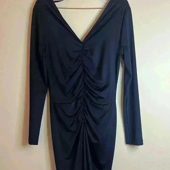 Veronica Beard Gilbert Navy Jersey Midi Dress NWT - Picture 7 of 12